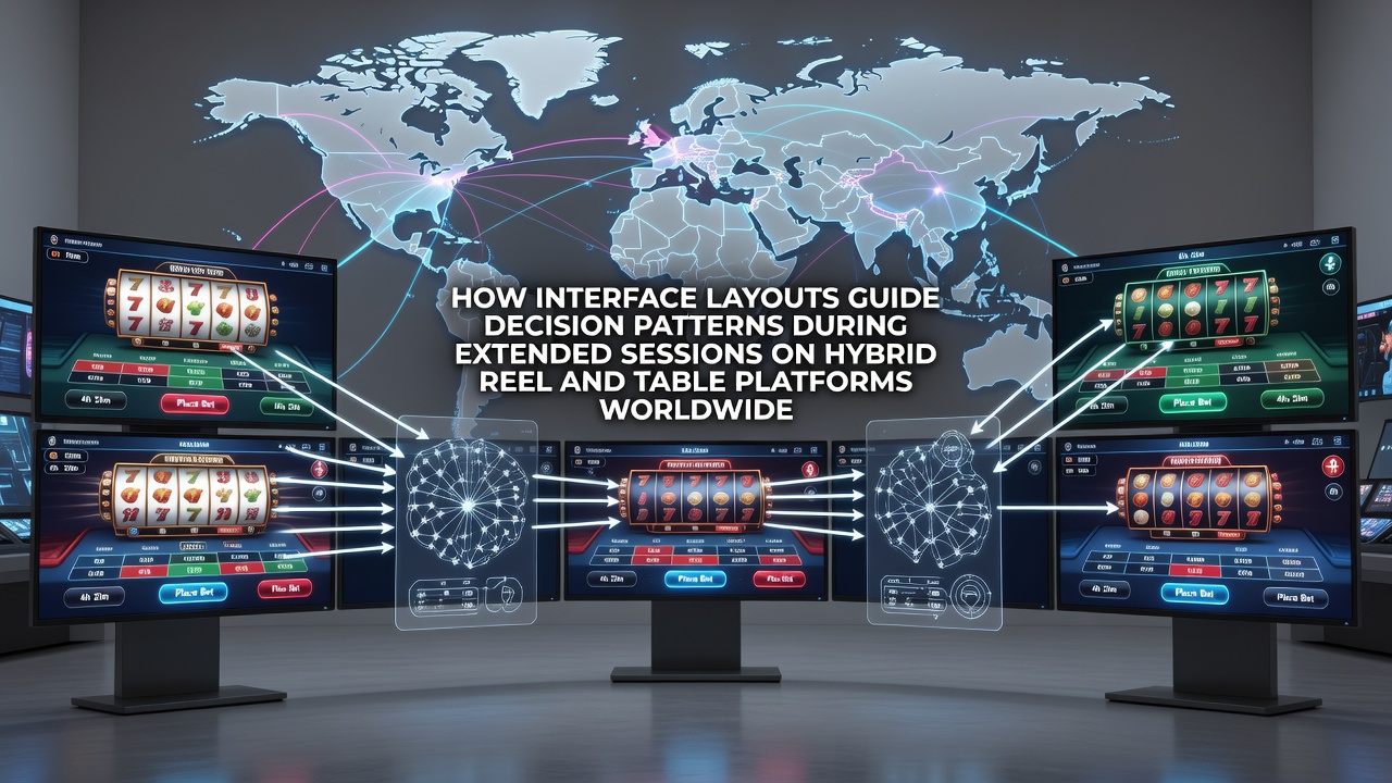 Interface layout example showing hybrid reel and table controls on a digital gaming platform