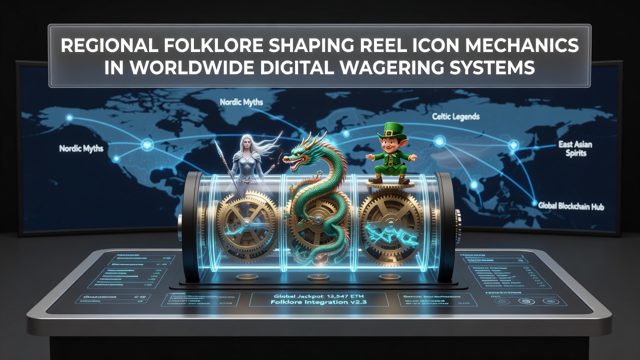 Regional folklore elements integrated into digital reel icons across global wagering platforms